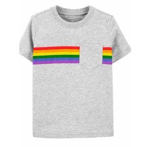 Carters Baby Tshirts with Pocket Rainbow 🌈 12M